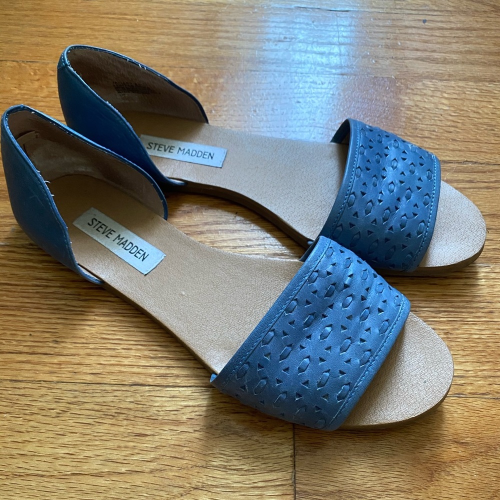 STEVE MADDEN Blue Sandals